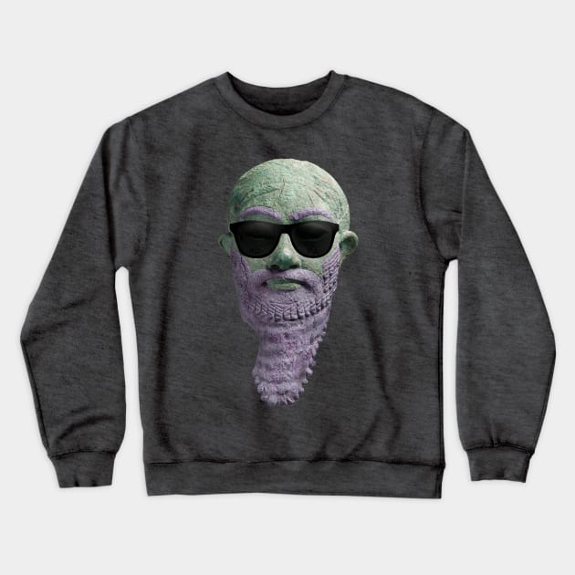 Akkadian Hipster Crewneck Sweatshirt by nadegata